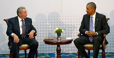 Raúl Castro y Barack Obama 2